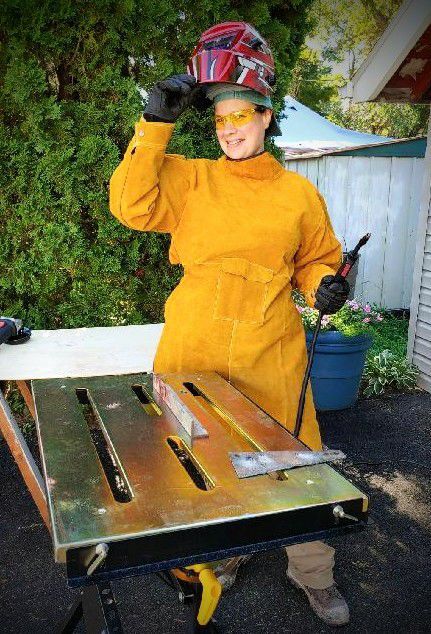 The artist as welder